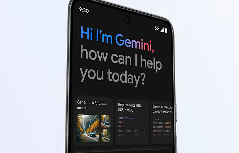 لقطة شاشة من فيديو ترويجي لـ Gemini. المصدر: جوجل